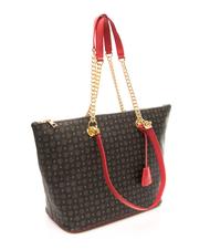 POLLINI Tapiro Bolso de hombro laca negra - Bolsos Mujer - 3