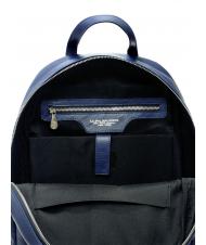 SPALDING SOFT TECH Mochila para port&aacute;til 14", en piel azul - Mochilas para port&aacute;til - 4