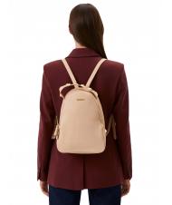 TWINSET SQUARED STUDS Mochila con tachuelas y cremallera arena cubana - Bolsos Mujer - 5