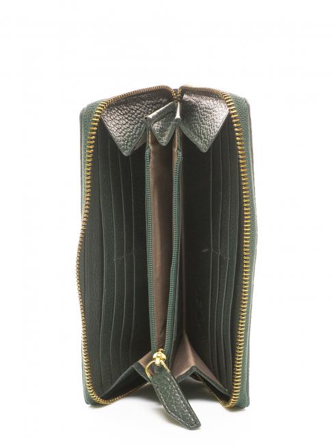 HERITAGE Cartera mujer piel verde - Carteras Mujer