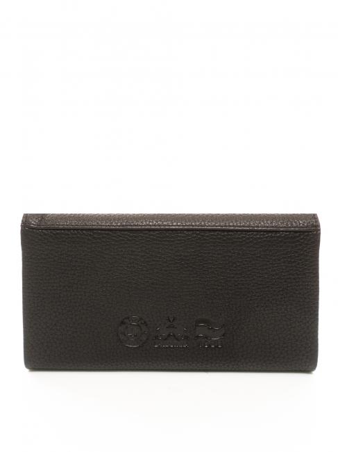 HERITAGE Cartera continental de piel negro - Carteras Mujer