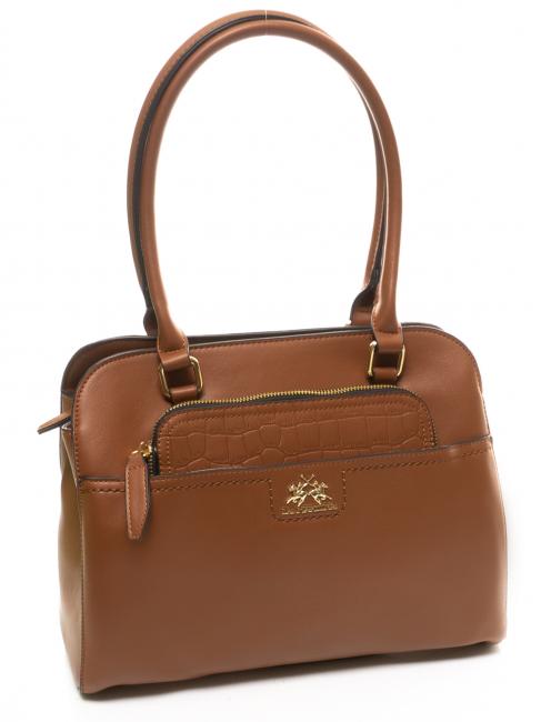 MARIAM Bolsa de hombro bronceado - Bolsos Mujer