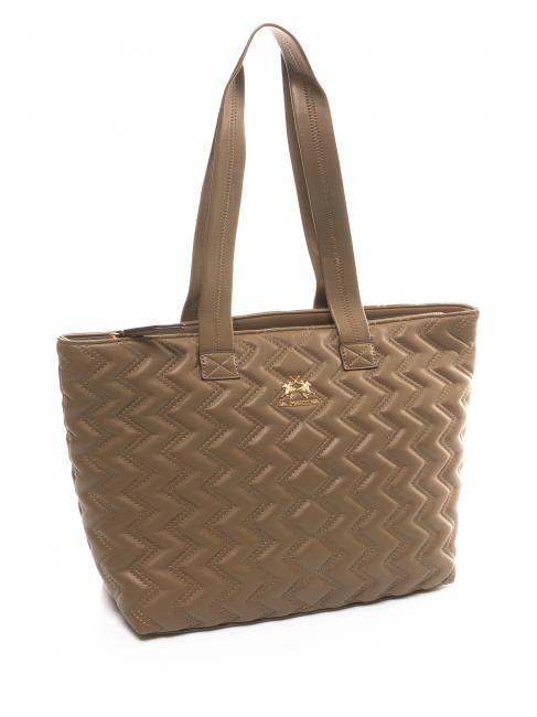 ANGELINA Bolsa de la compra gris pardo - Bolsos Mujer