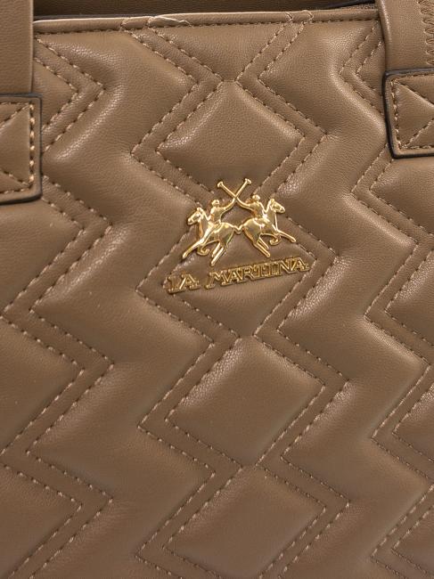 ANGELINA Bolsa de la compra gris pardo - Bolsos Mujer