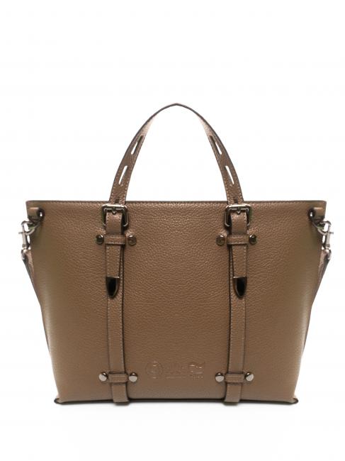 ALE Bolso de mano, con bandolera gris pardo - Bolsos Mujer