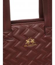 LA MARTINA ANGELINA Bolsa de la compra borgo&ntilde;a - Bolsos Mujer - 3