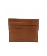 THE BRIDGE LEDA Cartera tarjetero de piel BROWN - Carteras Mujer - 2