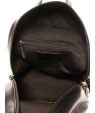 THE BRIDGE GIOVANNA Mochila de cuero Oro negro - Bolsos Mujer - 6