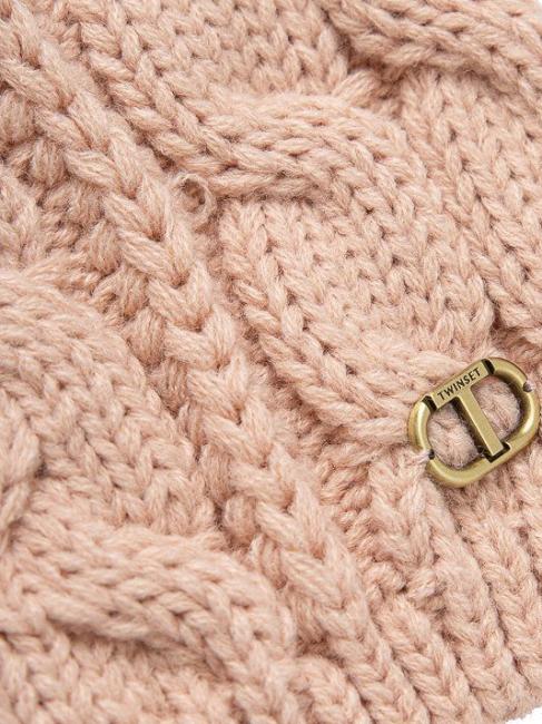 Cappello con Pompon  rosa parisina - Sombreros