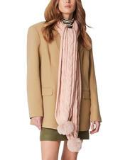 TWINSET Sciarpa con Pompon  rosa parisina - Bufandas - 3