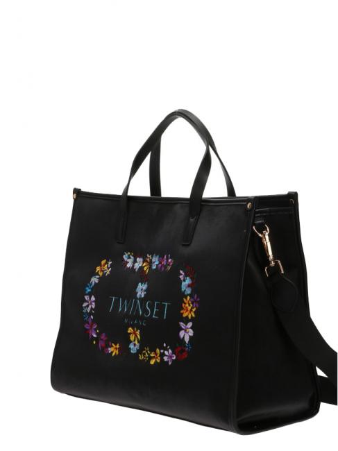 Borsa a mano, con tracolla Estampado floral flor ric.oval t - Bolsos Mujer