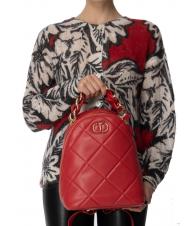 TWINSET CHERIE Con asa de cadena amapola - Bolsos Mujer - 4