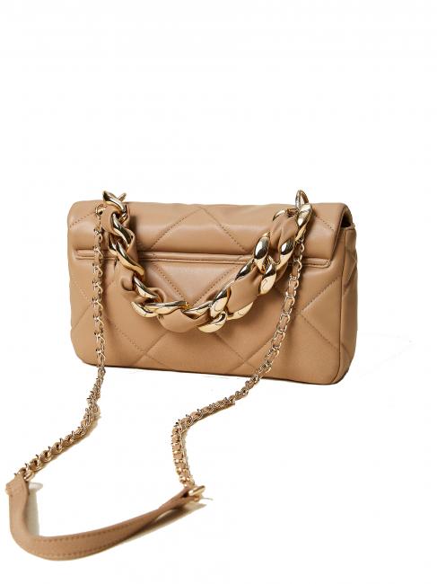 CHERIE Bolso de mano, con bandolera madera clara - Bolsos Mujer