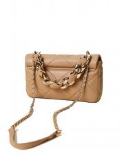 TWINSET CHERIE Bolso de mano, con bandolera madera clara - Bolsos Mujer - 2