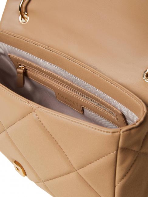 CHERIE Bolso de mano, con bandolera madera clara - Bolsos Mujer