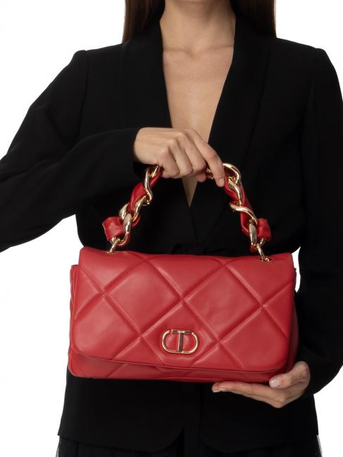 CHERIE Bolso de mano, con bandolera amapola - Bolsos Mujer