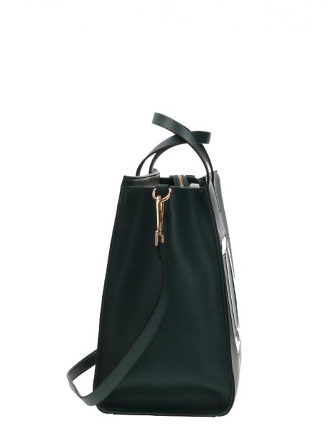 Borsa a mano Con bandolera extra&iacute;ble verde oscuro - Bolsos Mujer