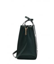 TWINSET Borsa a mano Con bandolera extra&iacute;ble verde oscuro - Bolsos Mujer - 3