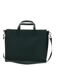TWINSET Borsa a mano Con bandolera extra&iacute;ble verde oscuro - Bolsos Mujer - 4