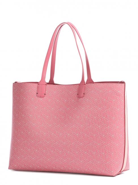 ICONIC TOMMY Bolsa de hombro rosa ingl&eacute;s - Bolsos Mujer