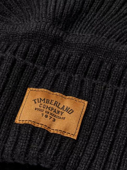 RIBBED Gorro con pu&ntilde;o NEGRO - Sombreros