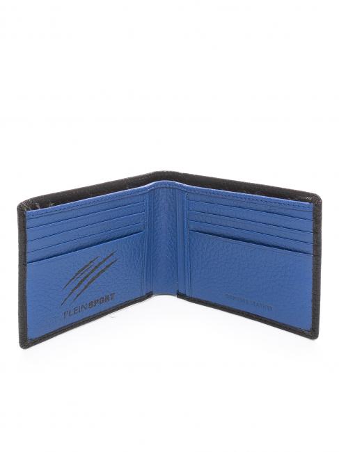WALL STREET billetera de cuero 8cc negro - Carteras Hombre