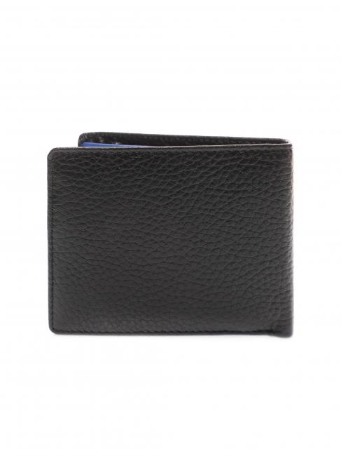 WALL STREET billetera de cuero 8cc negro - Carteras Hombre