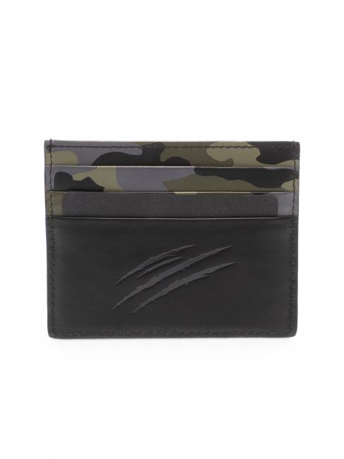 CHICAGO Tarjetero de piel negro - Carteras Hombre