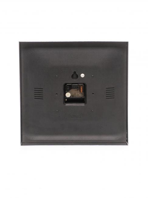 SQUARE reloj de pared negro - Relojes y Despertadores