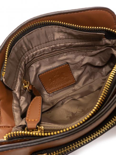 MARIAM Minibolso de hombro bronceado - Bolsos Mujer