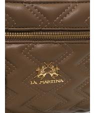 LA MARTINA ANGELINA Bandolera plana gris pardo - Bolsos Mujer - 3