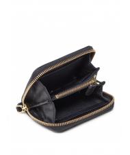 RALPH LAUREN RL LOGO Cartera pequeña de piel con cremallera - Carteras Mujer