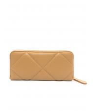 TWINSET Portafoglio Trapuntato Cremallera alrededor madera clara - Carteras Mujer - 3