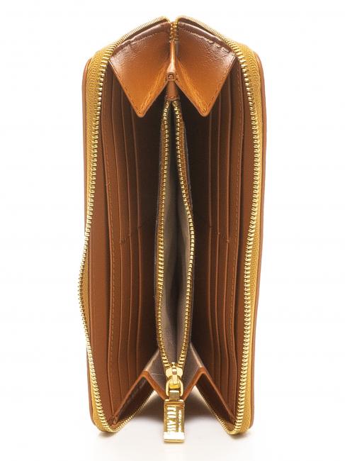 GEO CLASSIC Cartera grande con cremallera NATURAL - Carteras Mujer