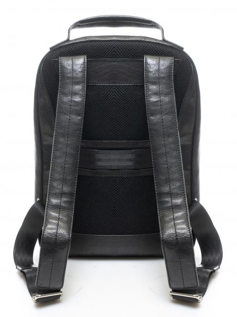 TECH Mochila de piel para port&aacute;til de 13" negro - Mochilas para port&aacute;til