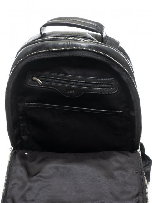 TECH Mochila de piel para port&aacute;til de 13" negro - Mochilas para port&aacute;til