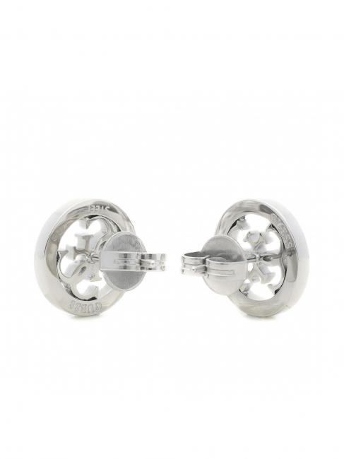 PAVE 4G LOGO STUDS Aretes SILVER - Pendientes