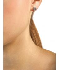 GUESS 4G LOGO CRYSTAL STUD Aretes - Pendientes