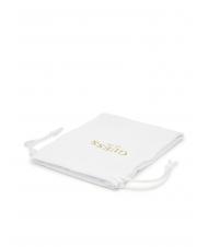 GUESS 4G LOGO CRYSTAL STUD Aretes SILVER - Pendientes - 4