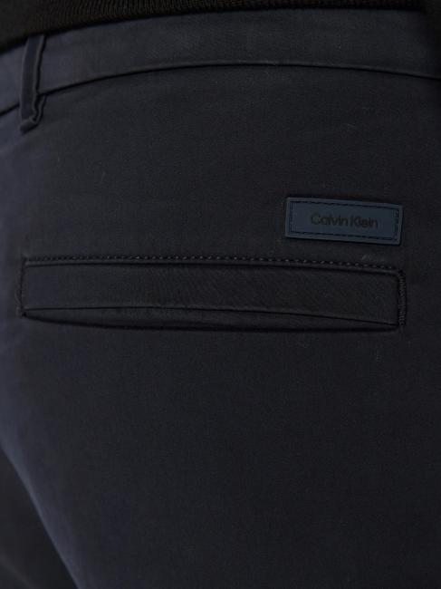 Sateen chino  Pantal&oacute;n de algod&oacute;n, slim fit Calvin Navy - Pantalones