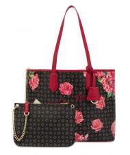 POLLINI HERITAGE MY AMOR Bolsa de la compra negro - Bolsos Mujer - 4