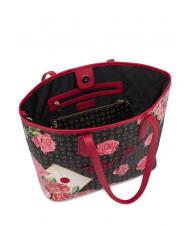 POLLINI HERITAGE MY AMOR Bolsa de la compra negro - Bolsos Mujer - 5
