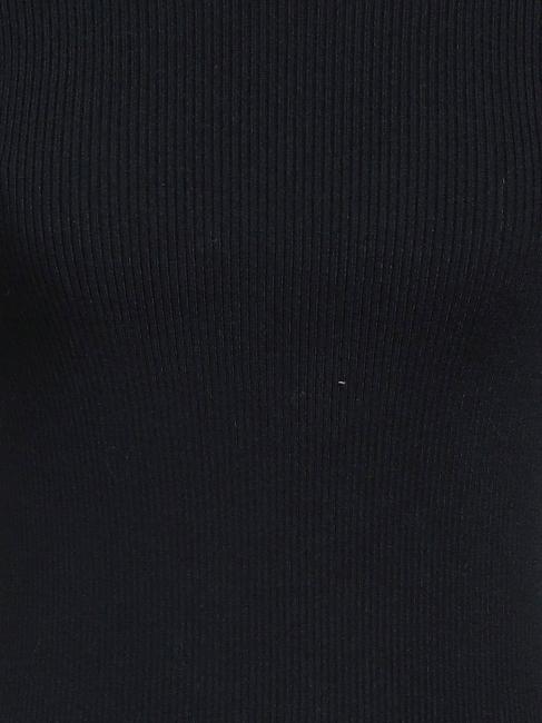 DESTINYS Jersey de cuello alto con botones azul - Su&eacute;teres de mujer