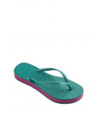 HAVAIANAS SLIM FLATFORM SLIM FLATFORM Chanclas de mujer frescura verde - Zapatos Mujer - 2