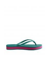 HAVAIANAS SLIM FLATFORM SLIM FLATFORM Chanclas de mujer frescura verde - Zapatos Mujer - 3