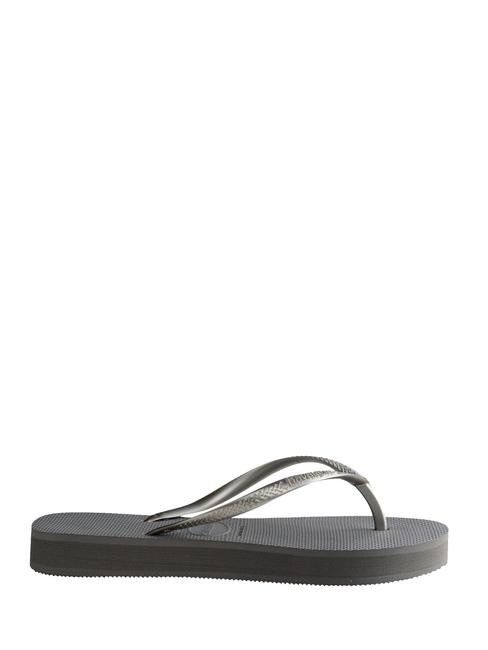 SLIM FLATFORM SLIM FLATFORM Chanclas de mujer acero / gris - Zapatos Mujer
