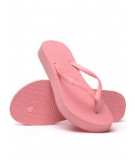 HAVAIANAS SLIM FLATFORM SLIM FLATFORM Chanclas de mujer rosa macarr&oacute;n - Zapatos Mujer - 5