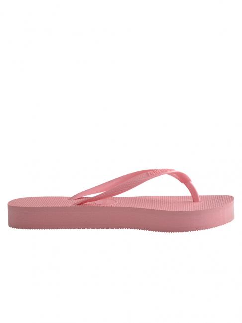 SLIM FLATFORM SLIM FLATFORM Chanclas de mujer rosa macarr&oacute;n - Zapatos Mujer