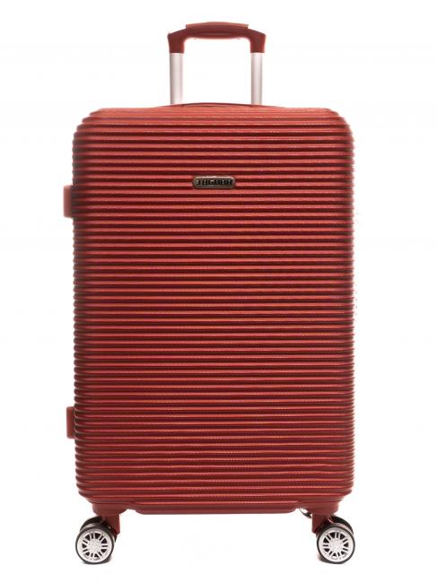 LUCKY Juego de 3 carros rojo - Set Trolley