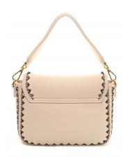 ERMANNO SCERVINO MADELYN Bolso de mano, con bandolera crema - Bolsos Mujer - 4